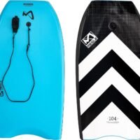 Bodyboard Oceanhunter con Leash Blu